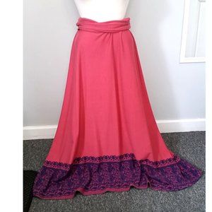 Pink Lularoe Maxi Skirt